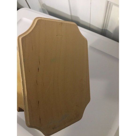 11 Piece Ceramic Christmas Nativity Scene w/Wood Crèche - Picture 12 of 12